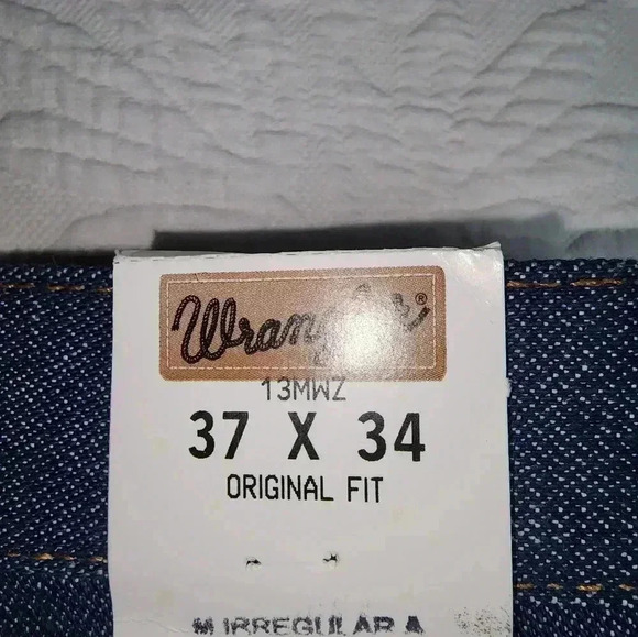 Deadstock vintage 13mwz Wrangler jeans ProRodeo Size 37x34 - Picture 8 of 10
